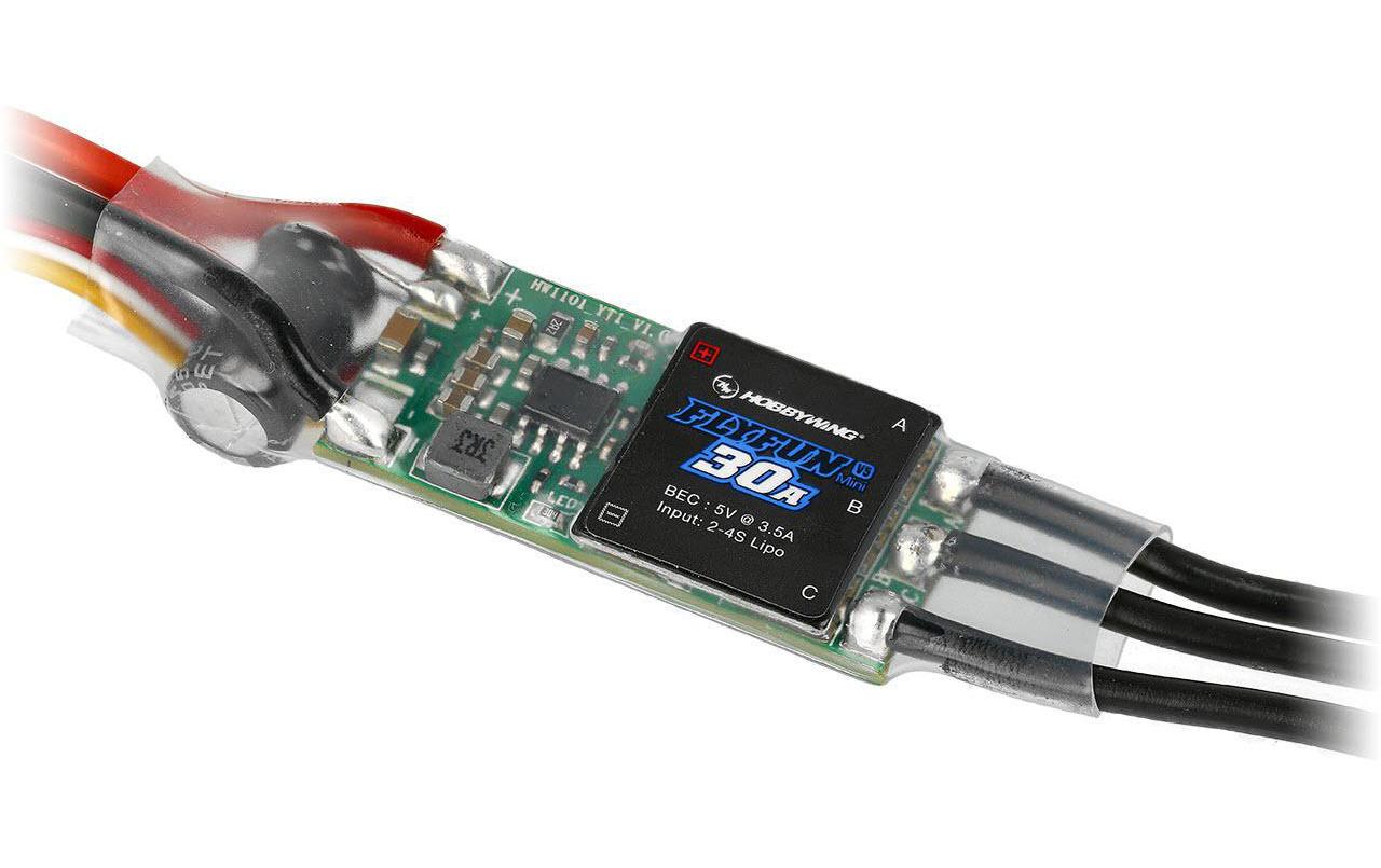 Hobbywing Brushless Regler FlyFun 30A Mini V5 Series