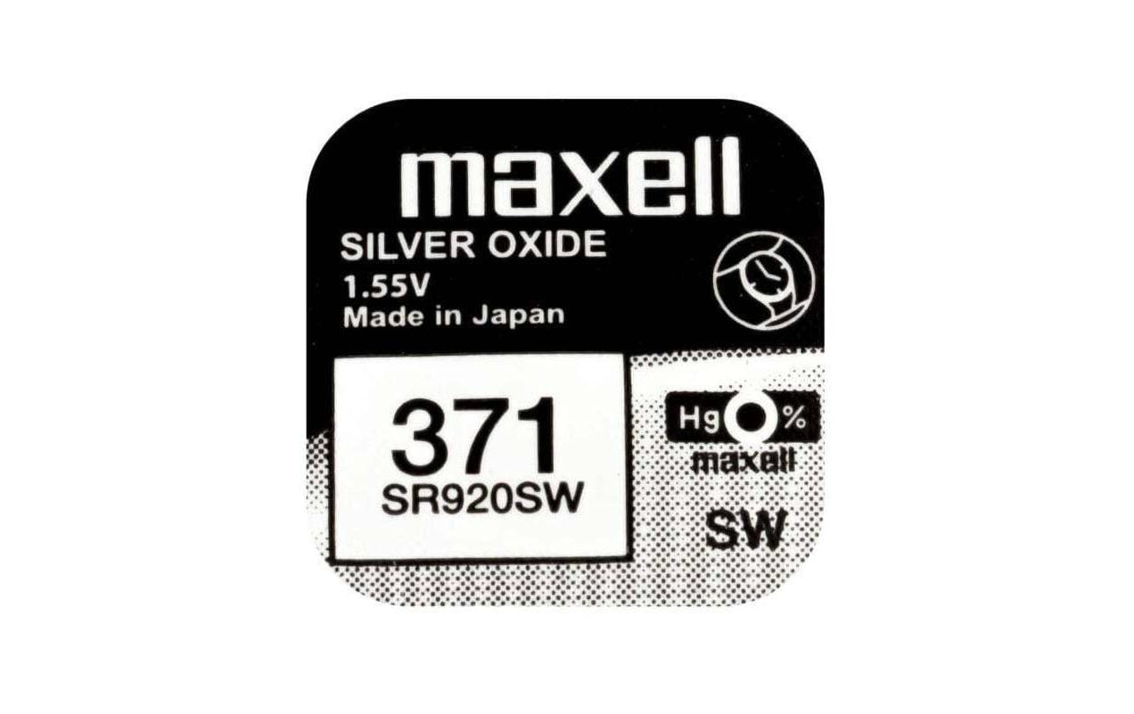 Maxell Europe LTD. Knopfzelle SR920SW 10 Stück