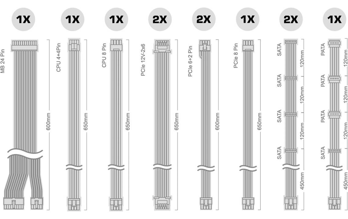 ASRock Netzteil Steel Legend SL-1200GW 1200 W White