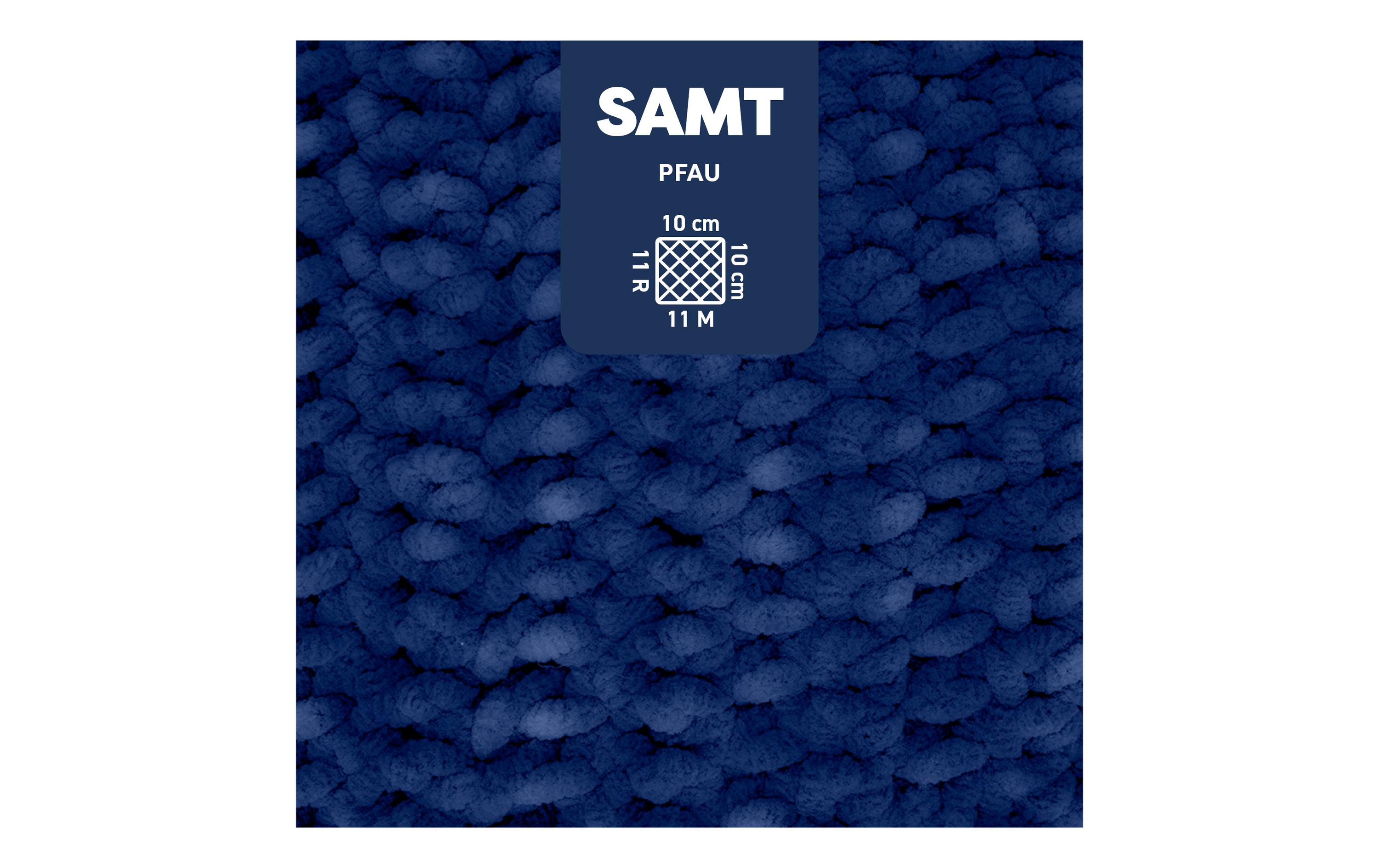 myBoshi Wolle Chenille Samt Pfau 100 g, 100 m