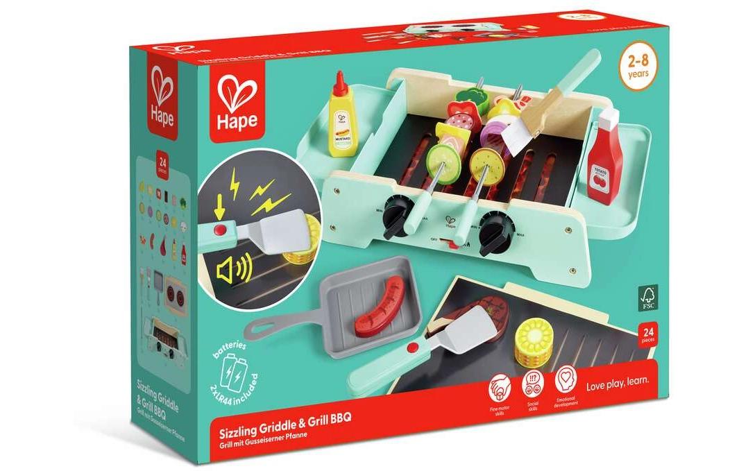 Hape Grill mit gusseiserner Pfanne