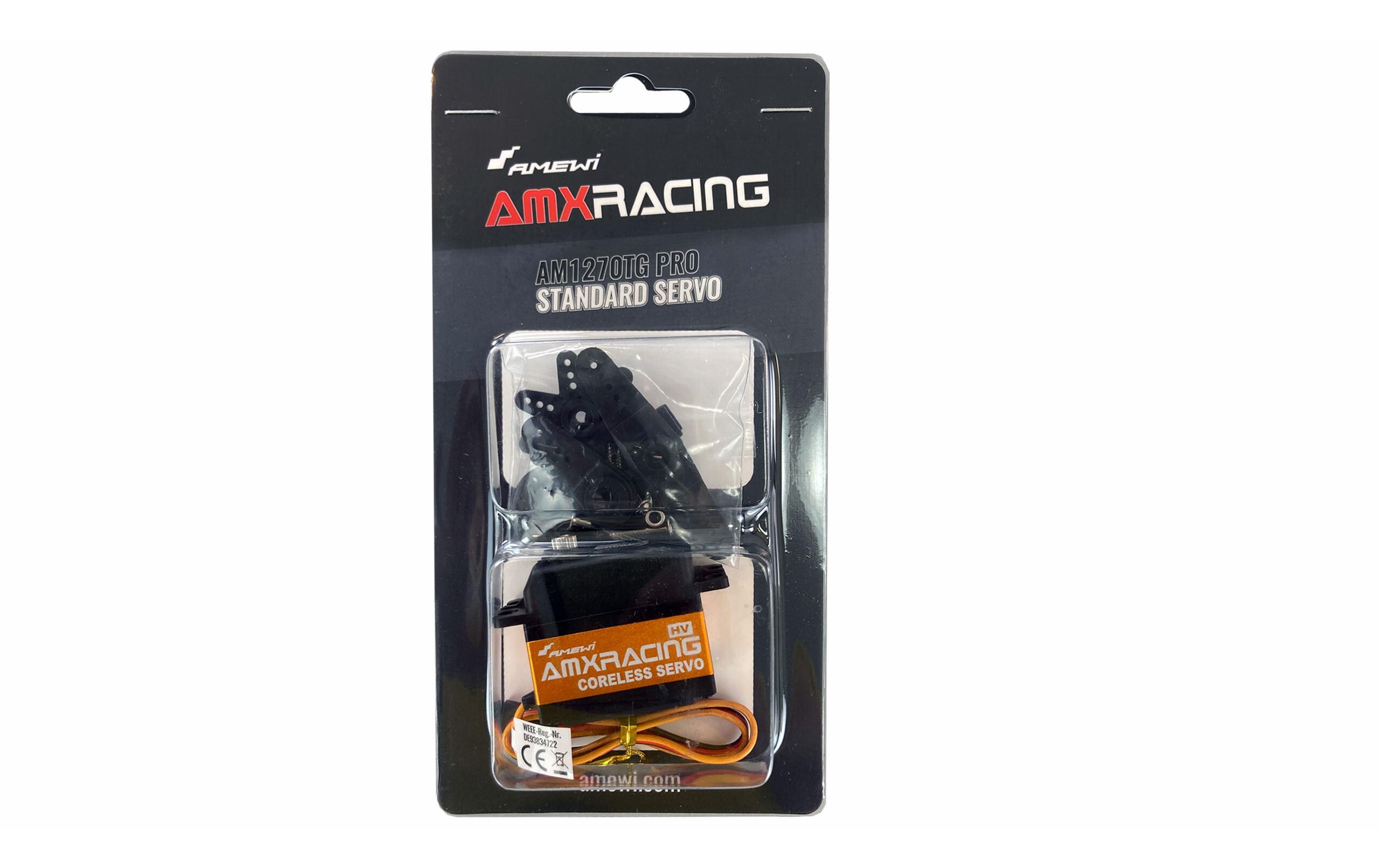 Amewi Standard Servo AM1270TG Pro 35 kg, 0.11 s, HV Softstart Amewi Standard Servo AM1270TG Pro 35 kg, 0.11 s, HV Softstart