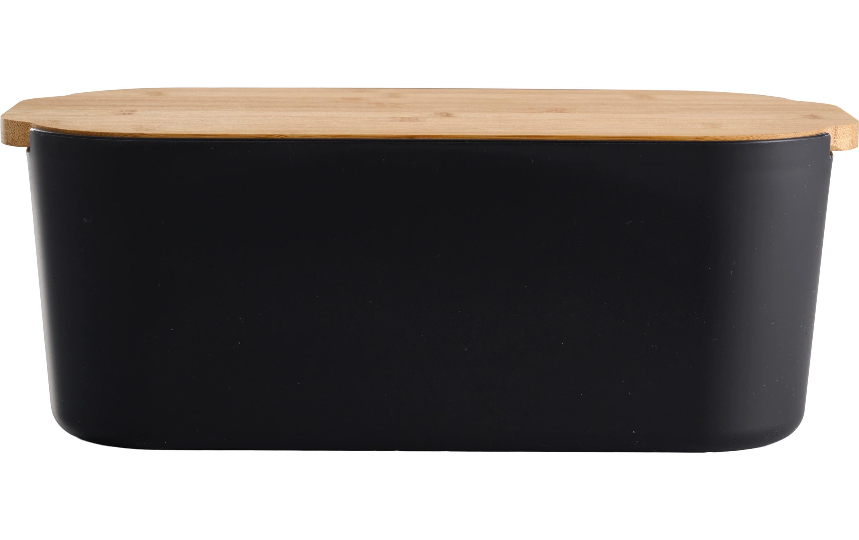 Schou Brotkasten Bambus Bambus/Dunkelbraun