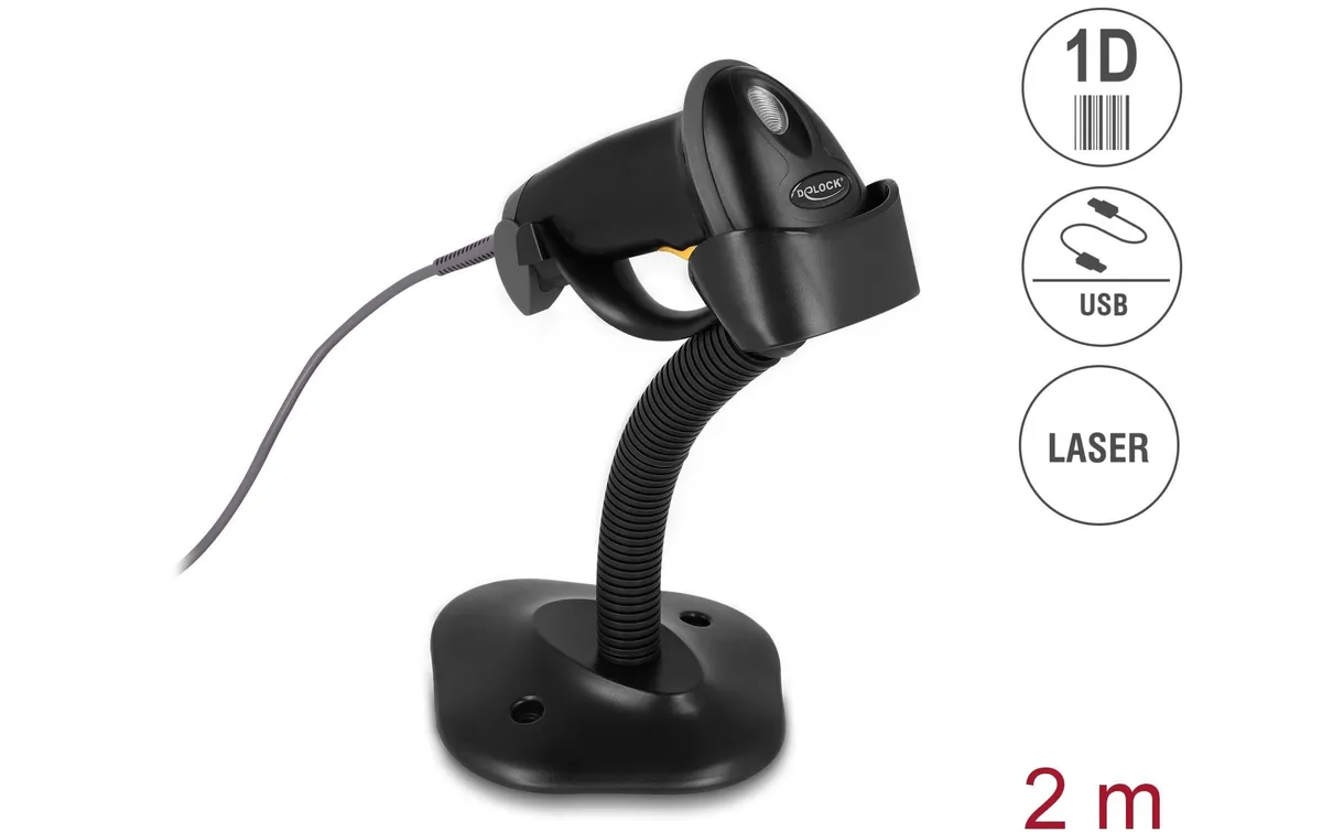 Delock Barcode Scanner 90584 1D Delock Barcode Scanner 90584 1D