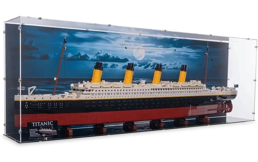 iDisplayit Baukasten Acryl-Display für LEGO 10294 Titanic