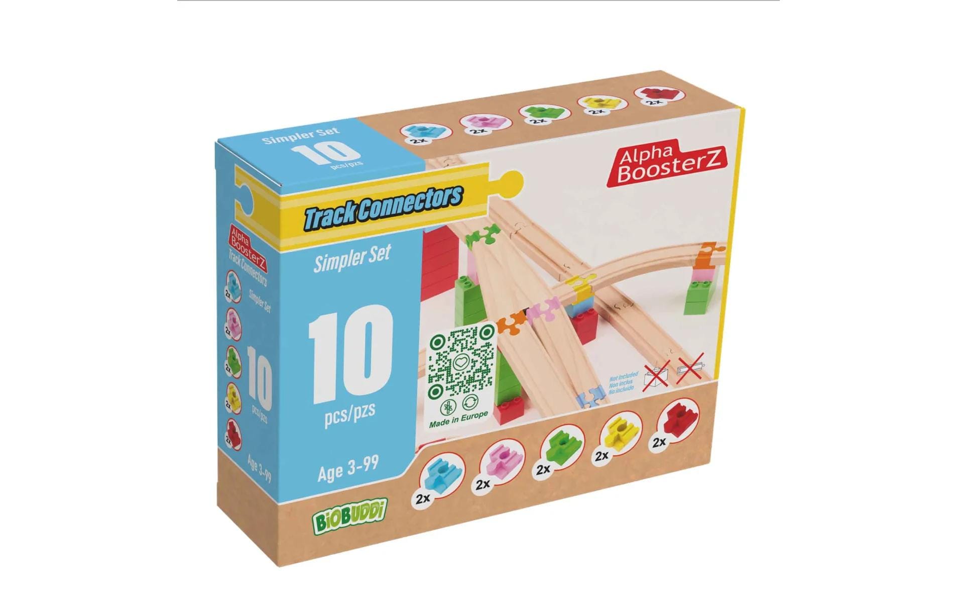 AlphaBoosterz TrackConnectors – Simpler Set