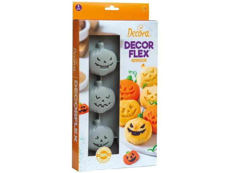 Decora Backform Kürbis Grau