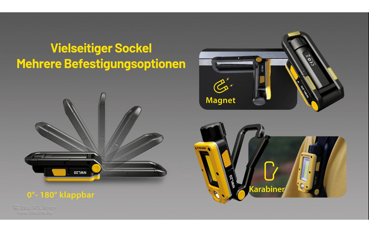 Nitecore Taschenlampe NWL20