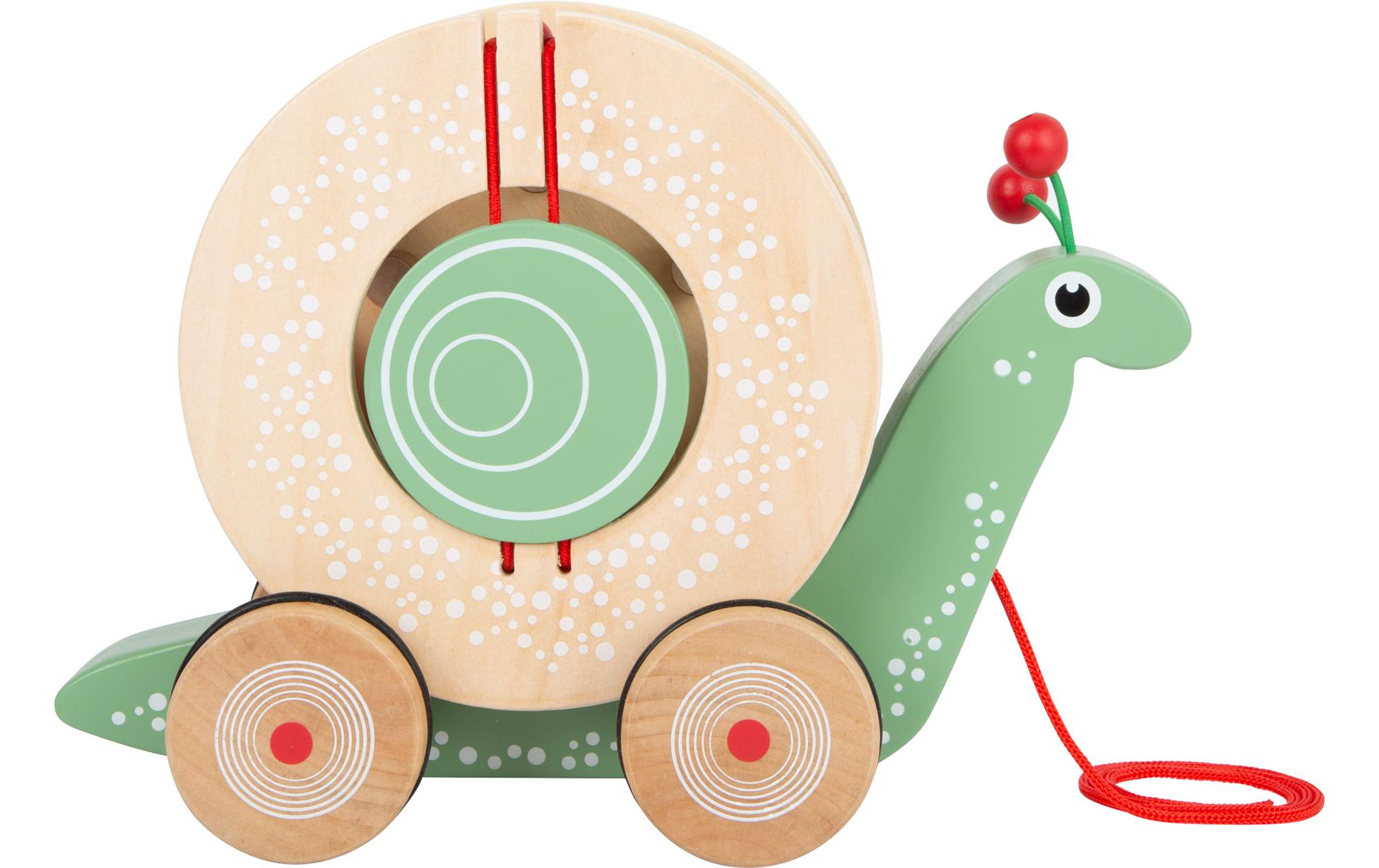 small foot Nachzieh-Stecktier Schnecke