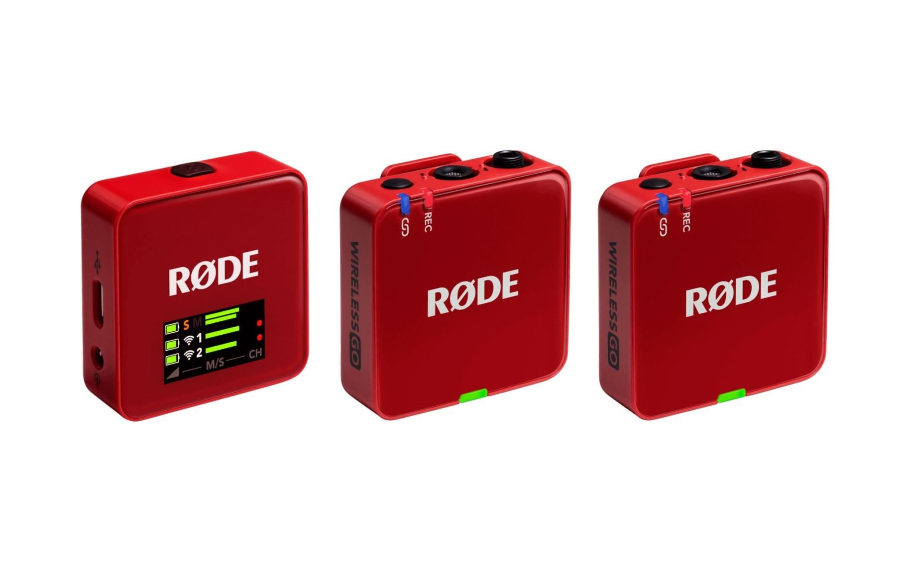 Rode Wireless GO Gen 3 Rot