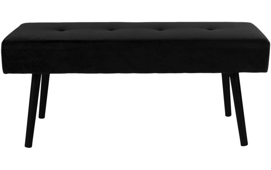 House Nordic Sitzbank Skiby 100 x 44 cm, Schwarz