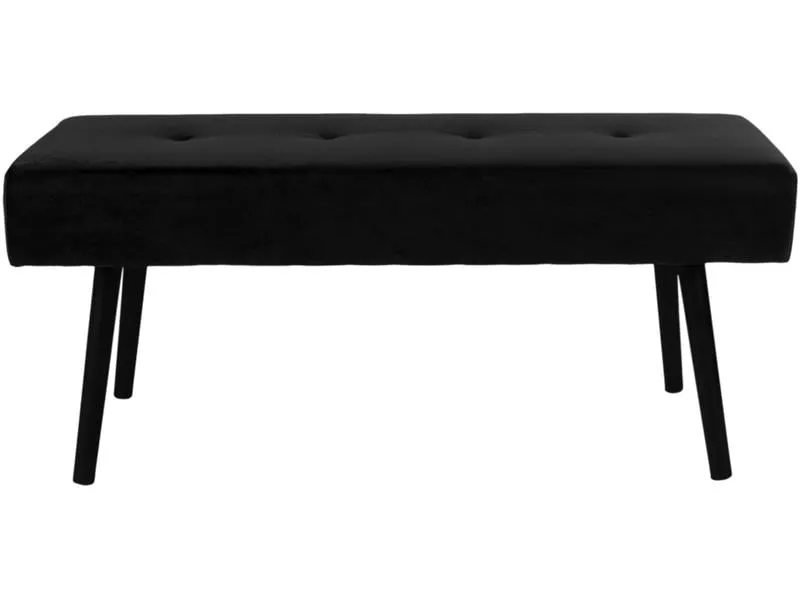House Nordic Sitzbank Skiby 100 x 44 cm, Schwarz