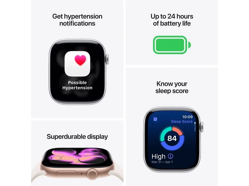 Apple Watch Series 11 46 mm LTE Gold Titan Light Blush Sport M/L Apple Watch Series 11 46 mm LTE Gold Titan Light Blush Sport M/L
