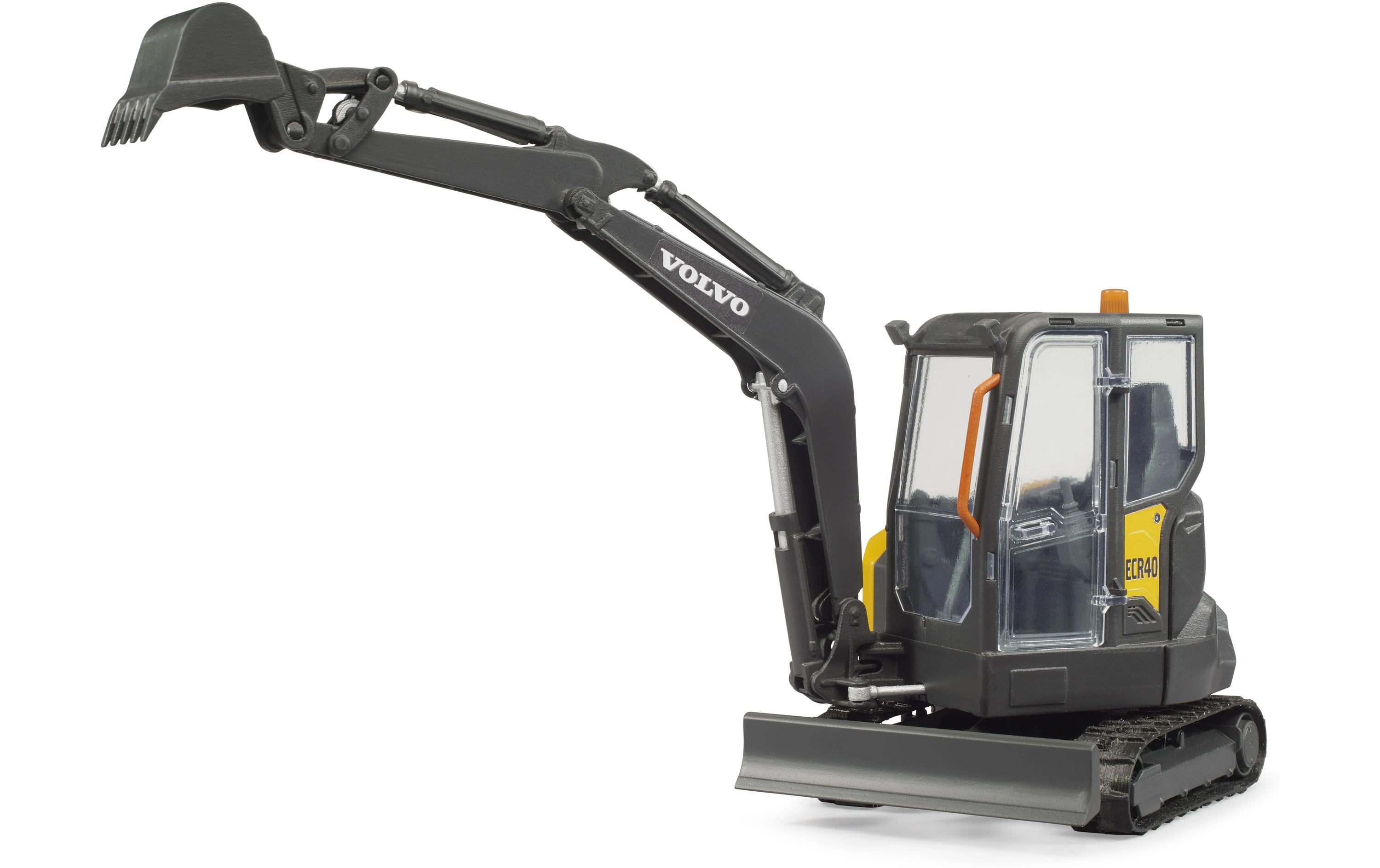 Bruder Spielwaren Baustellenfahrzeug Volvo Kompaktbagger ECR40