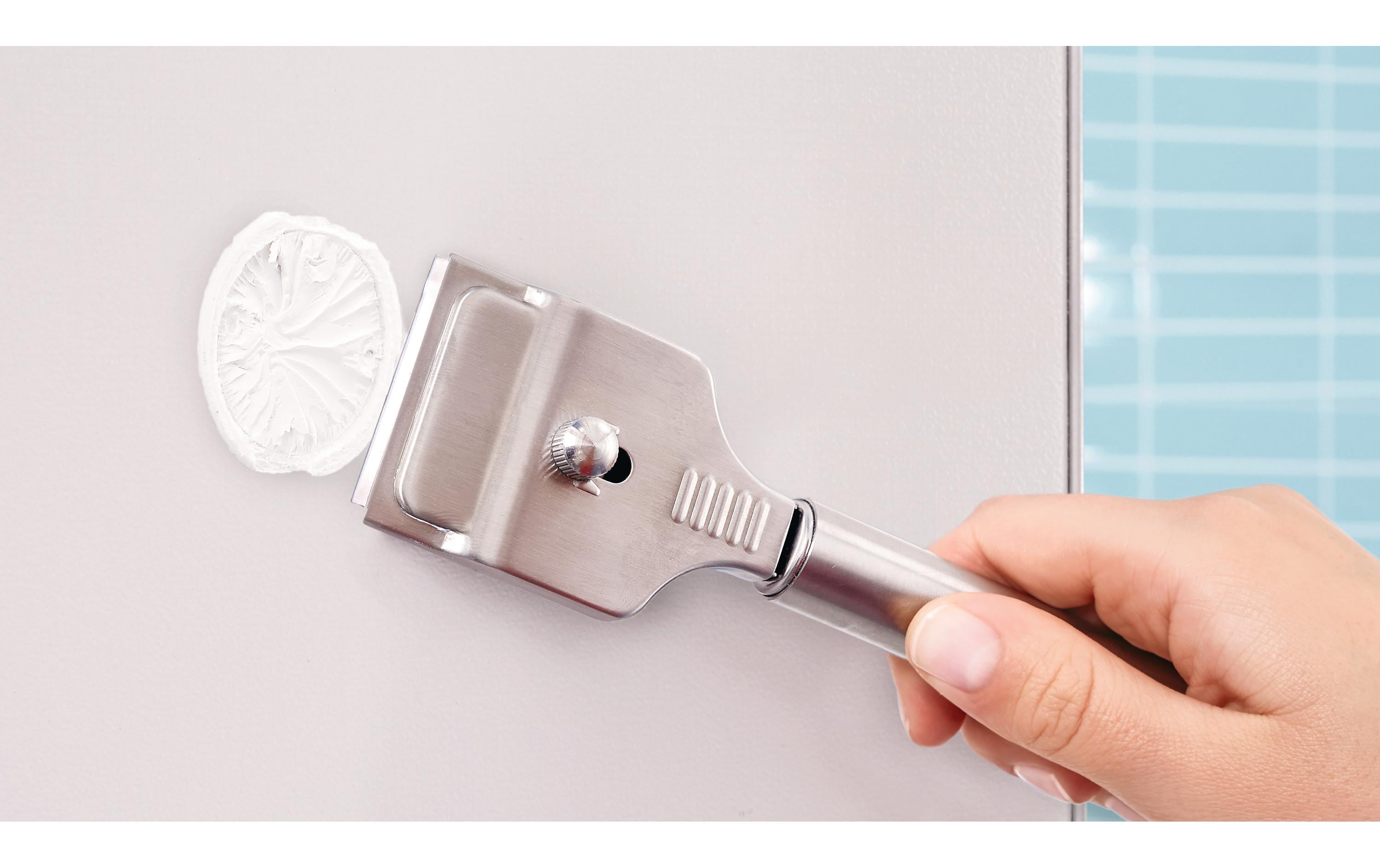 tesa Klaam Zahnbürstenhalter ohne Bohren, silber