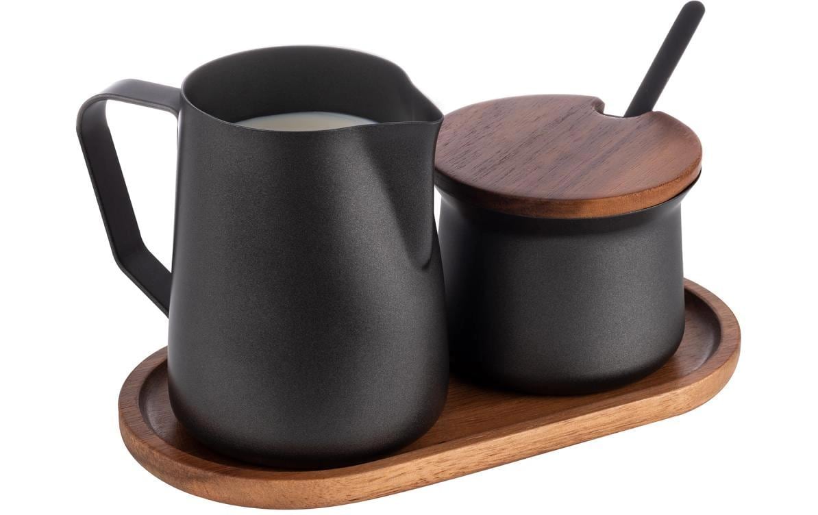 APS Zucker & Milch Set Miluro Braun/Schwarz