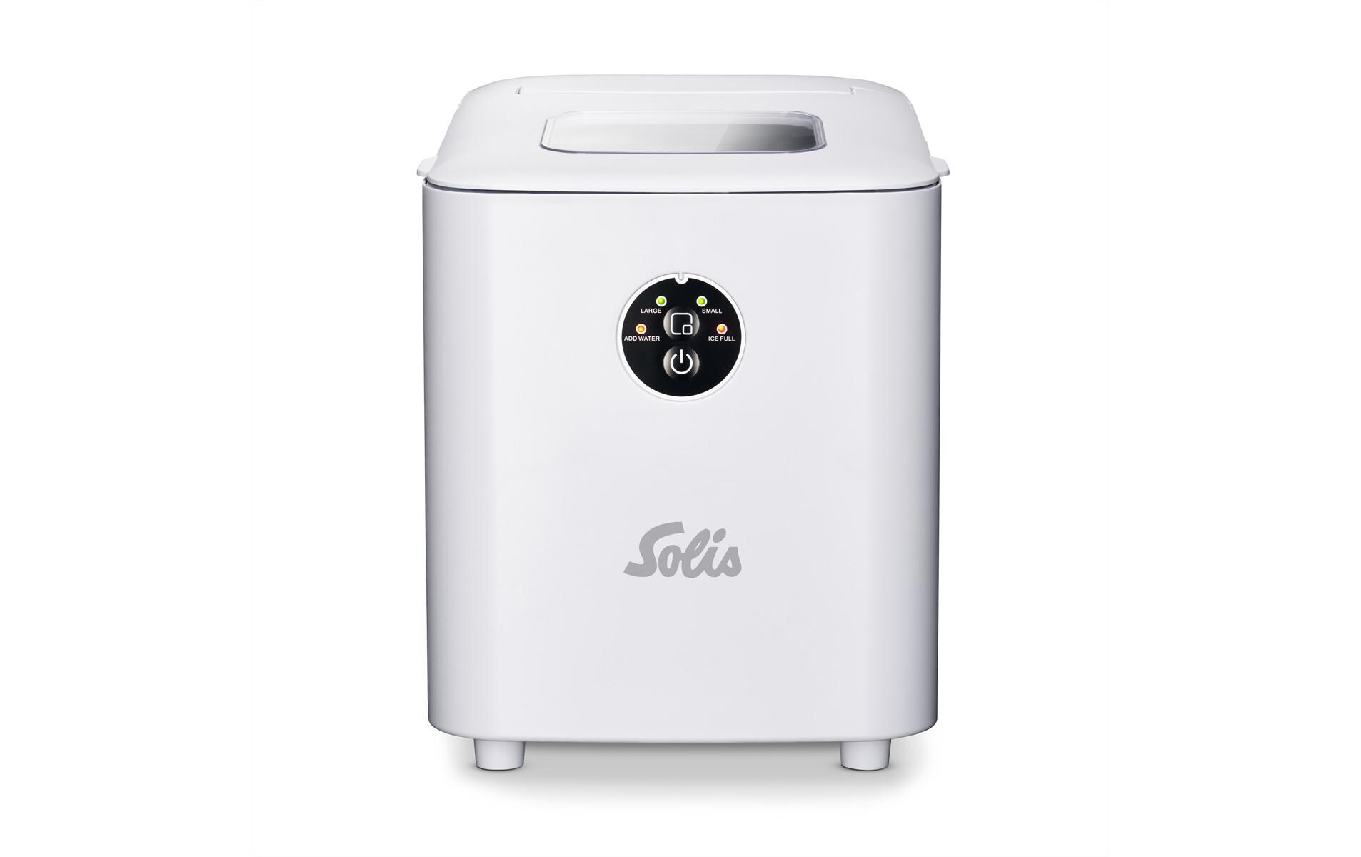 Solis Eiswürfelmaschine Ice Cube Express 12 kg/24h, Weiss