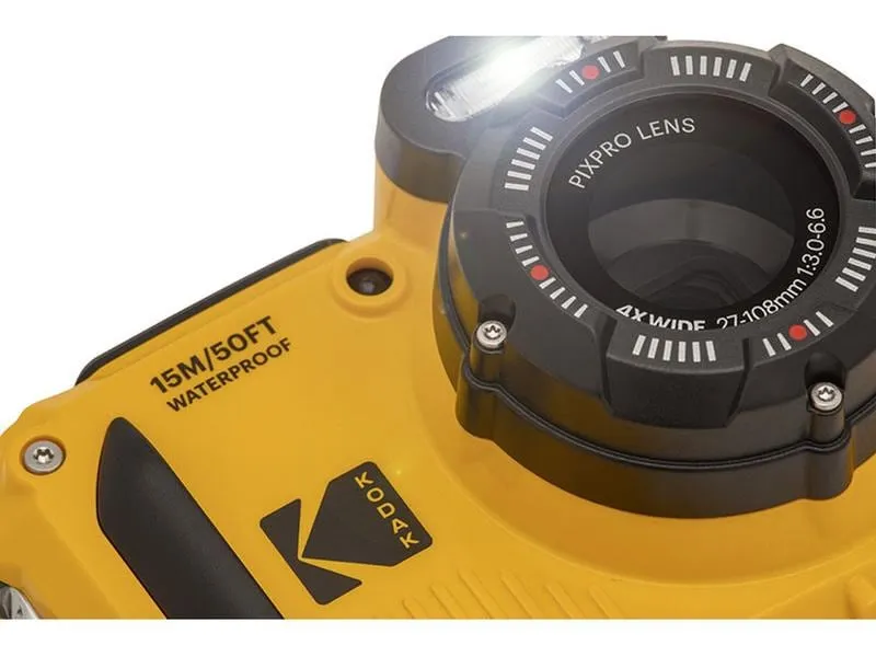 Kodak Unterwasserkamera PixPro WPZ2 Gelb Kodak Unterwasserkamera PixPro WPZ2 Gelb
