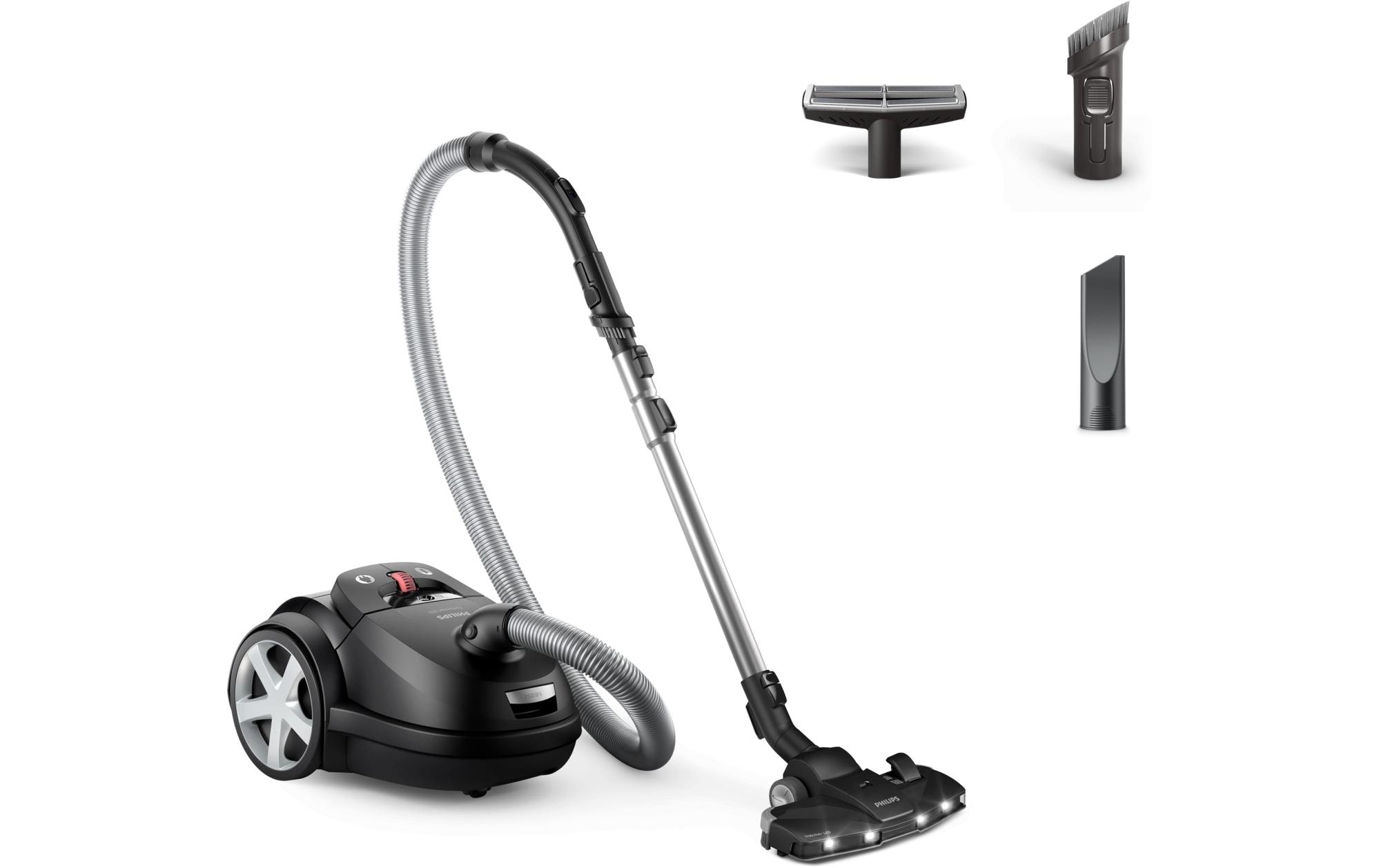 Philips Bodenstaubsauger XD8122/10 Schwarz