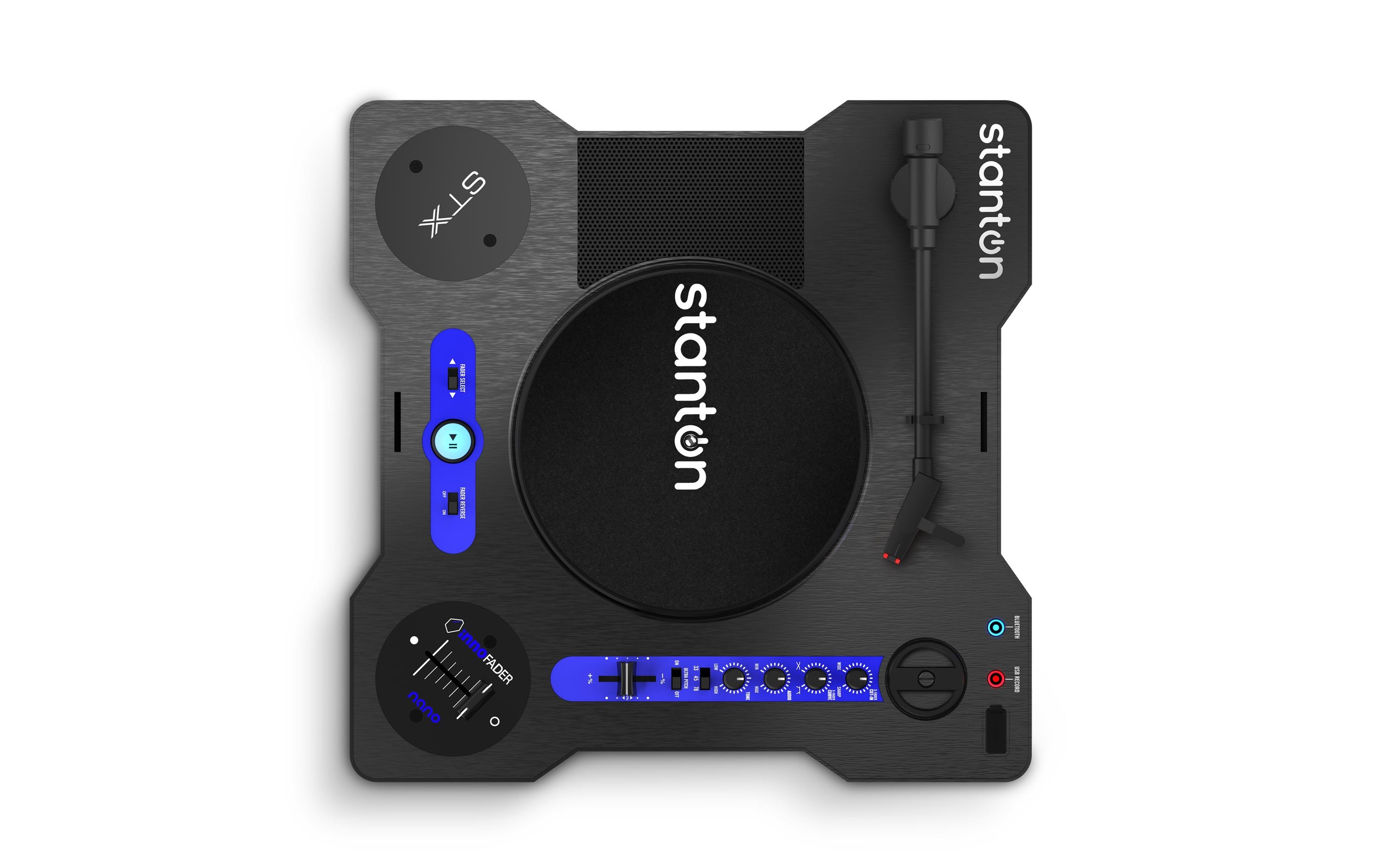 Stanton Plattenspieler STX Schwarz