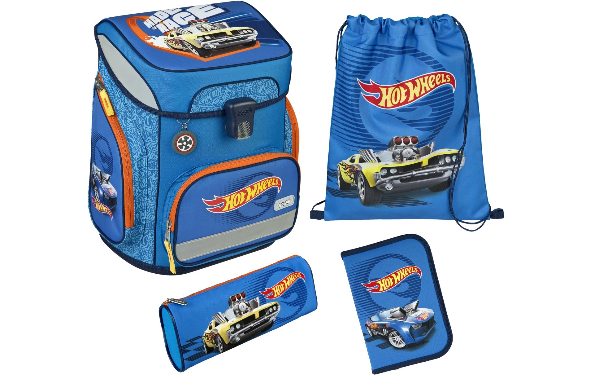 Scooli Schulthek-Set 5-teilig Hot Wheels, 18 l Scooli Schulthek-Set 5-teilig Hot Wheels, 18 l
