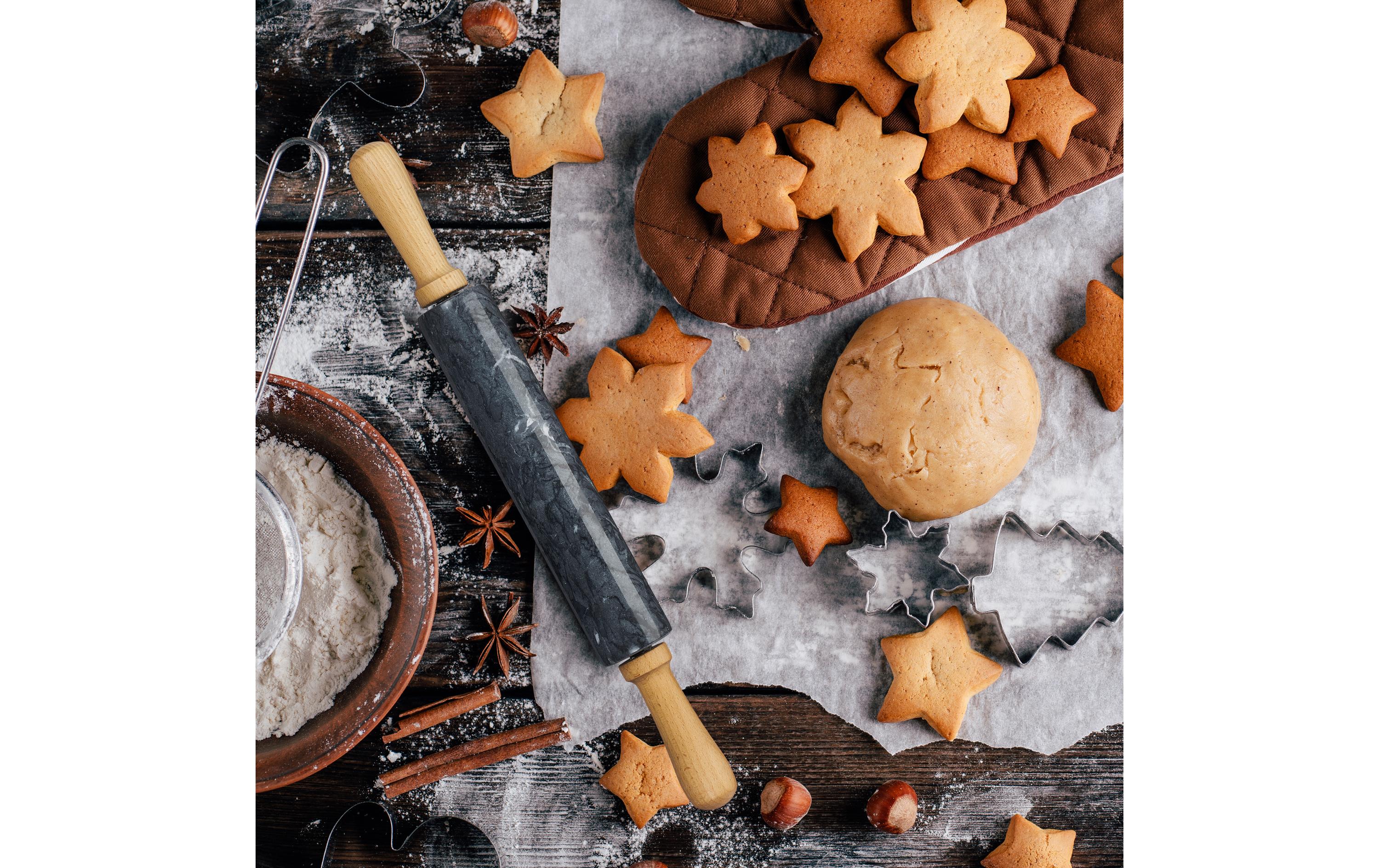 relaxdays Wallholz Nature/Schwarz