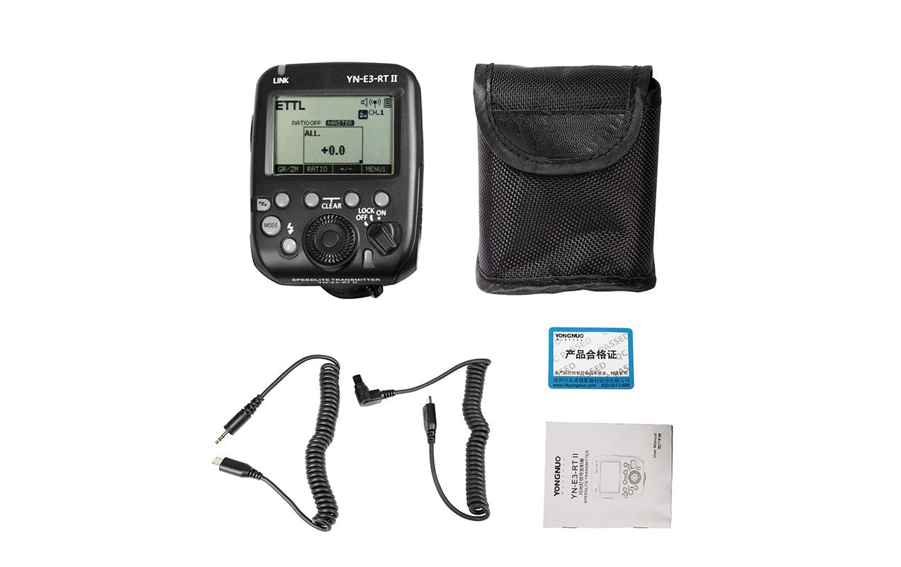 Yongnuo Fernauslöser Speedlite Transmitter YN-E3-RT II - Canon