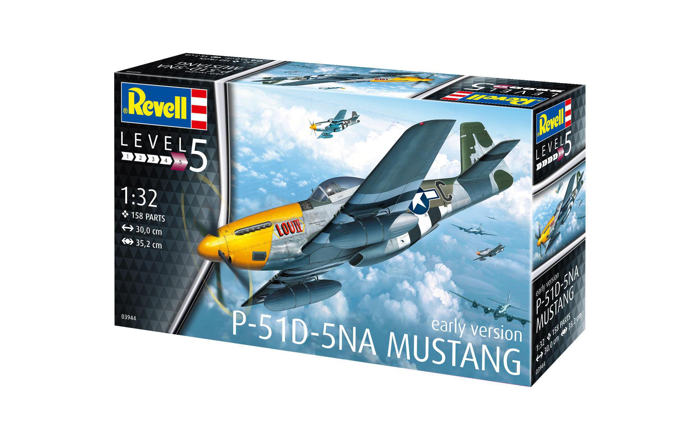 Revell Bausatz P-51D Mustang 1:32