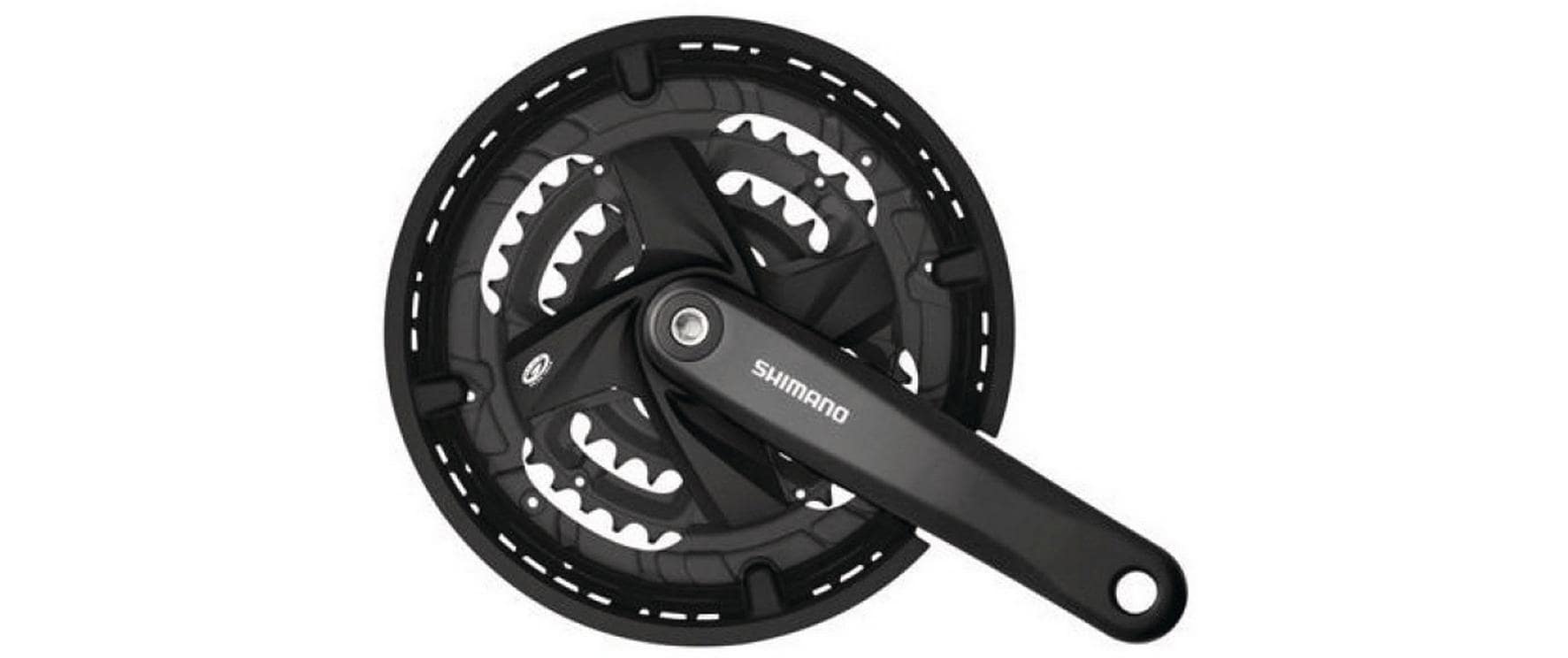 Shimano Kurbelgarnitur FC-M371-L 4-kant, 170 mm