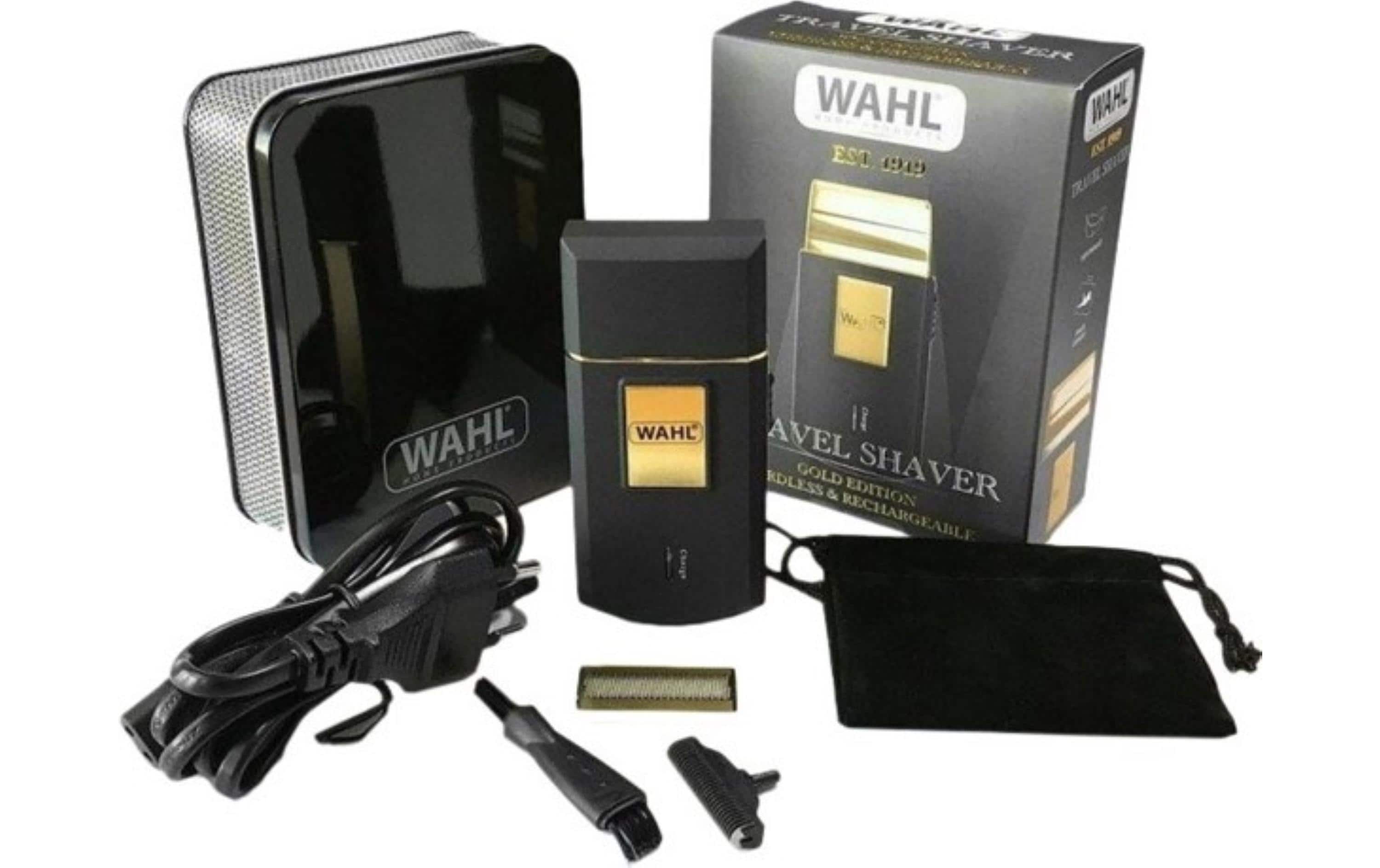 Wahl Herrenrasierer Travel Shaver Gold Edition