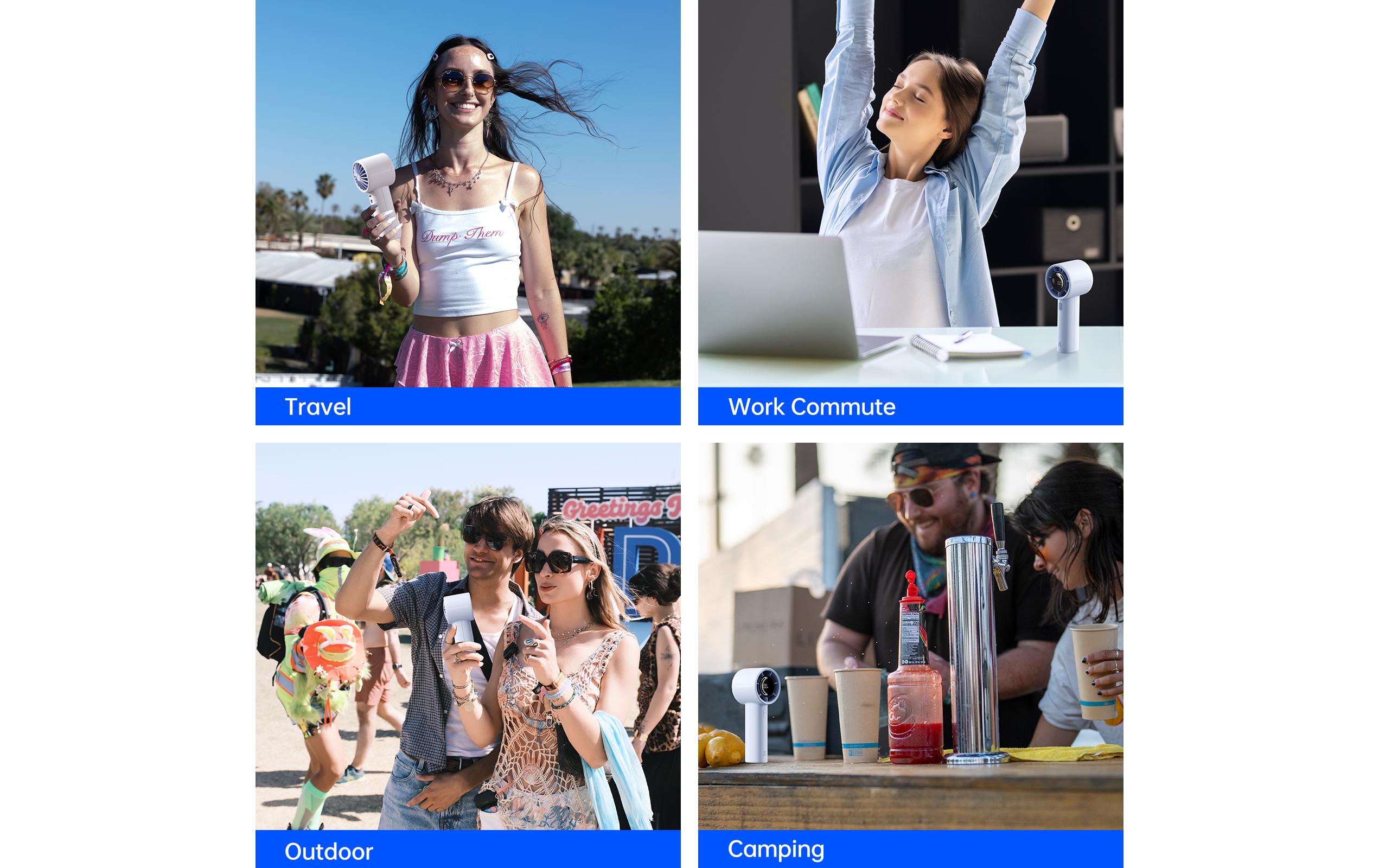 Jisulife Handventilator Life10S Blau