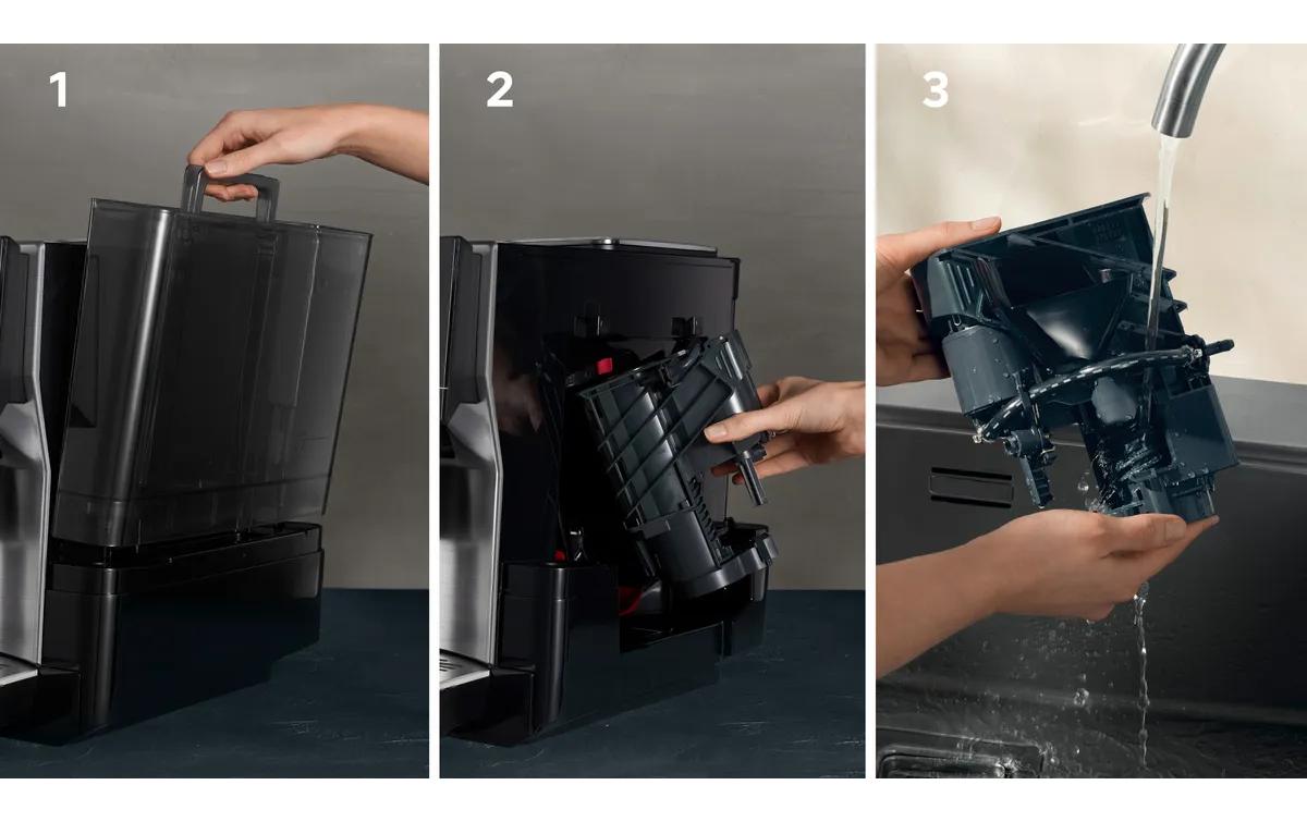 Siemens Kaffeevollautomat EQ700 integral TQ717D03 Edelstahl