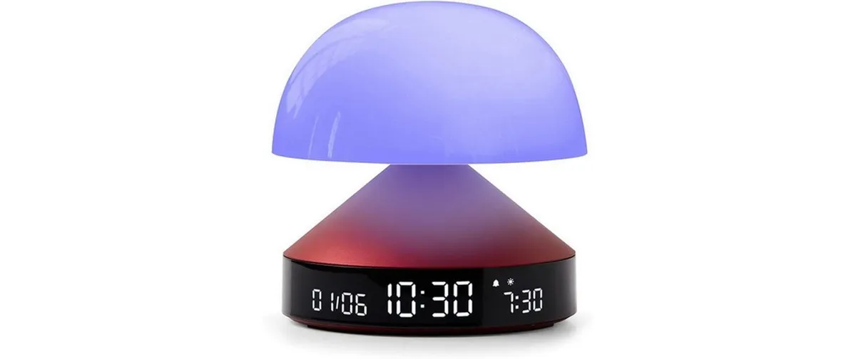 Lexon Lichtwecker Mina Sunrise Bordeaux