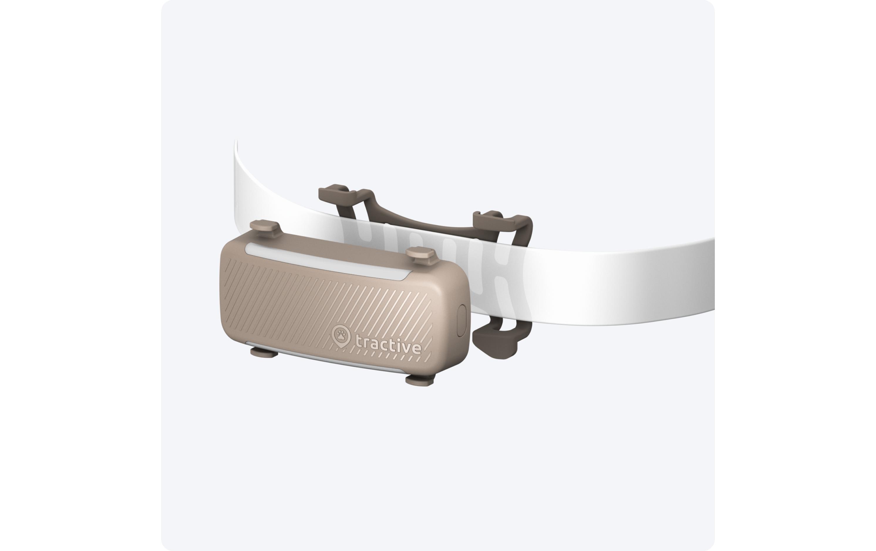 tractive GPS-Tracker Dog 6 Klammern braun 2 Stück