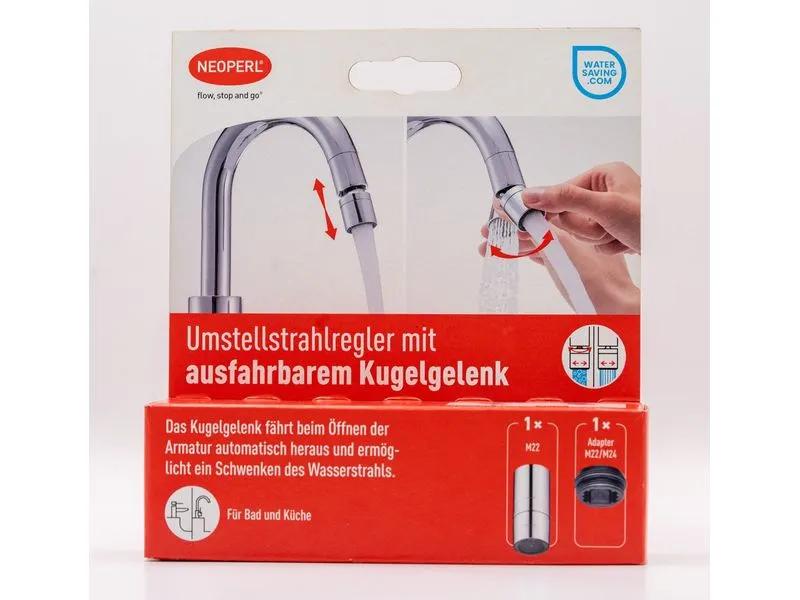 NEOPERL Umstellstrahlregler M22/M24, 5.7L/MIN