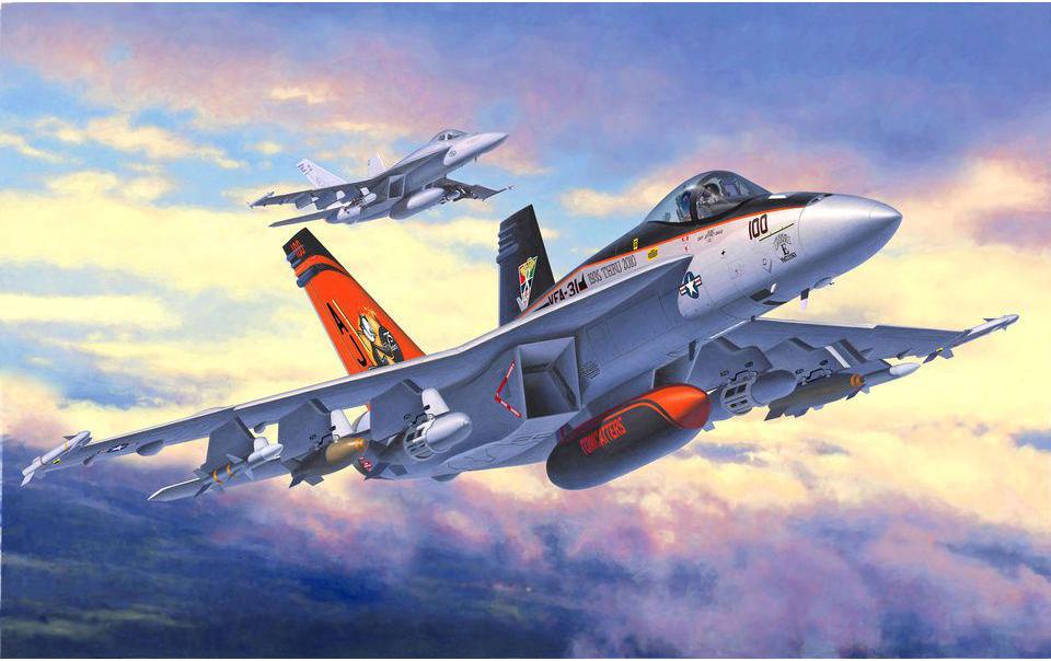 Revell Bausatz F/A-18E Super Hornet 1:144