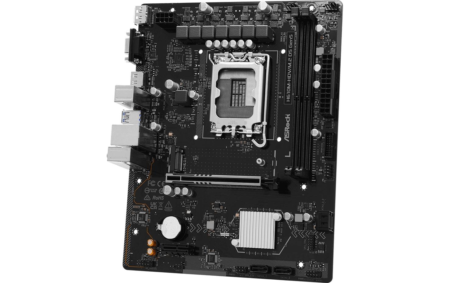 ASRock Mainboard H610M-HDV/M.2 D5 Gen5