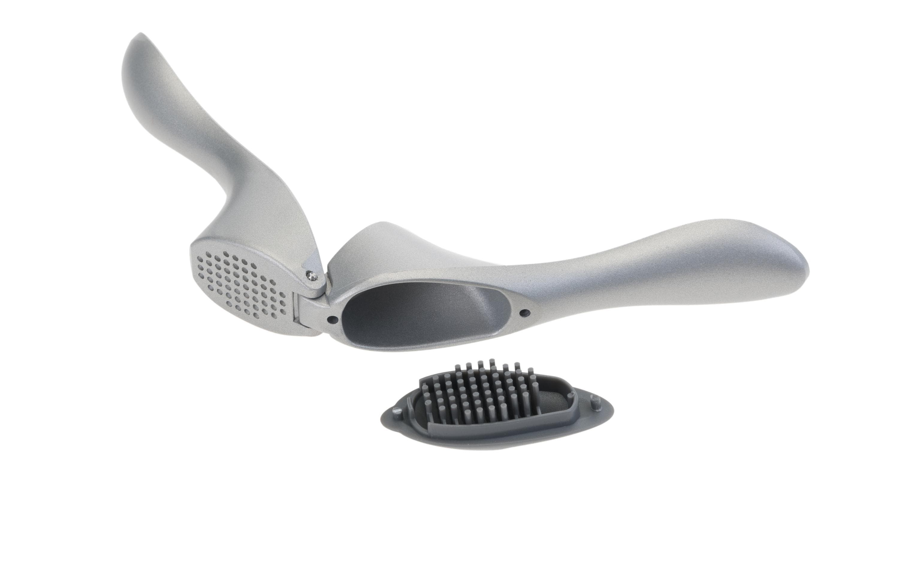 Moha Knoblauchpresse Pelikan Silber