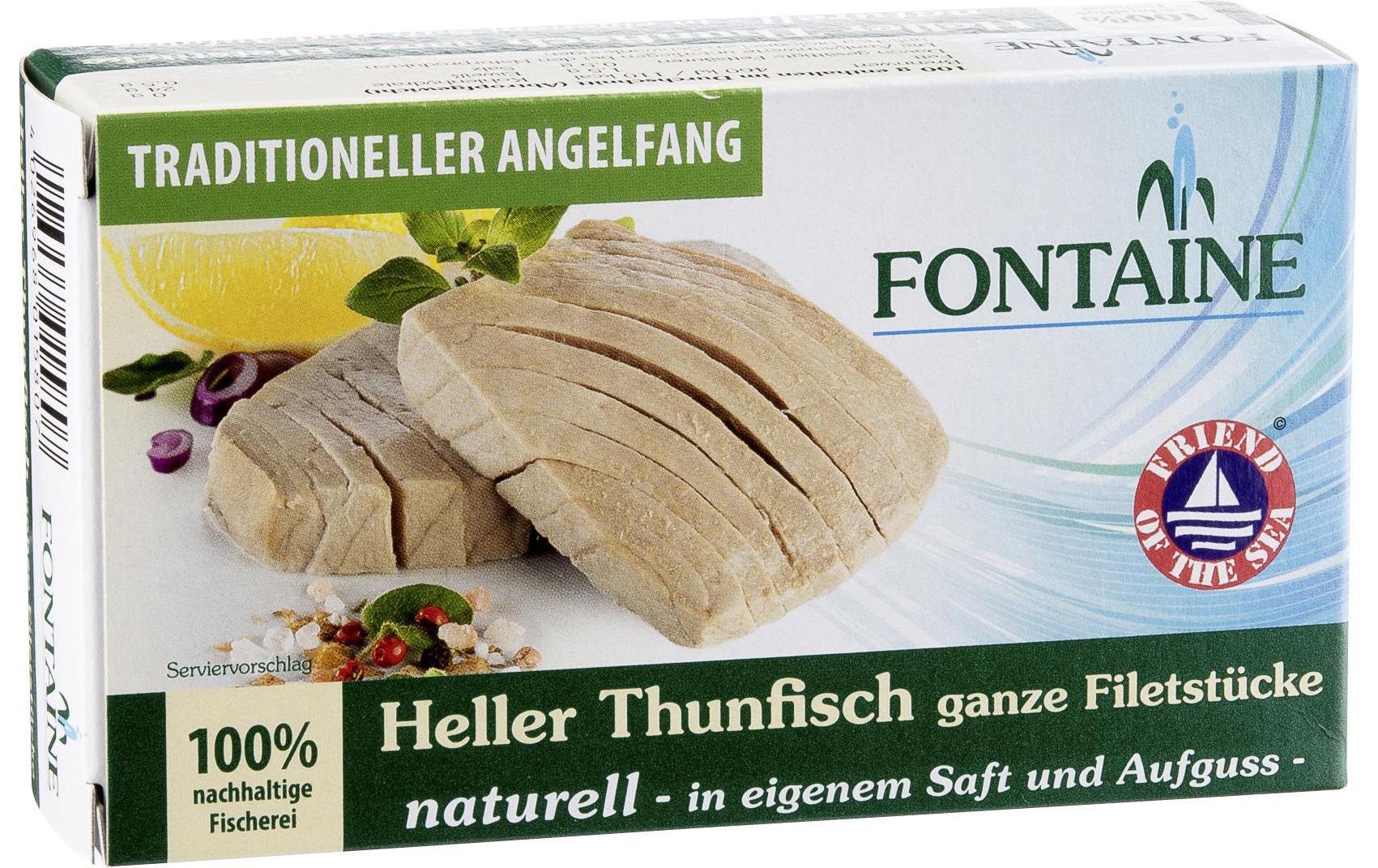 Fontaine Konserven Thunfisch hell naturell 120 g