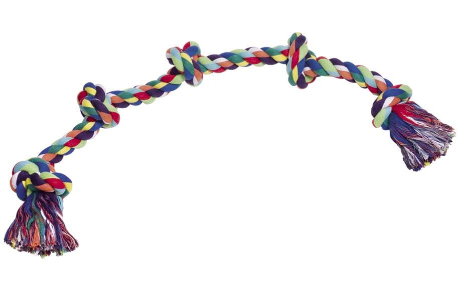 Nobby Hunde-Spielzeug Knotenseil, Mehrfarbig