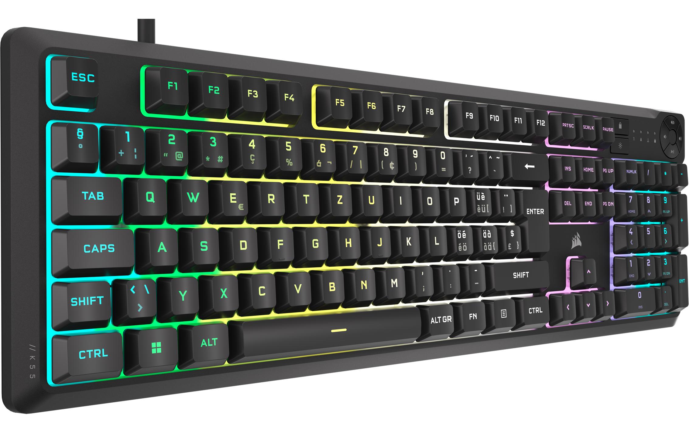 Corsair Gaming-Tastatur K55 CORE RGB