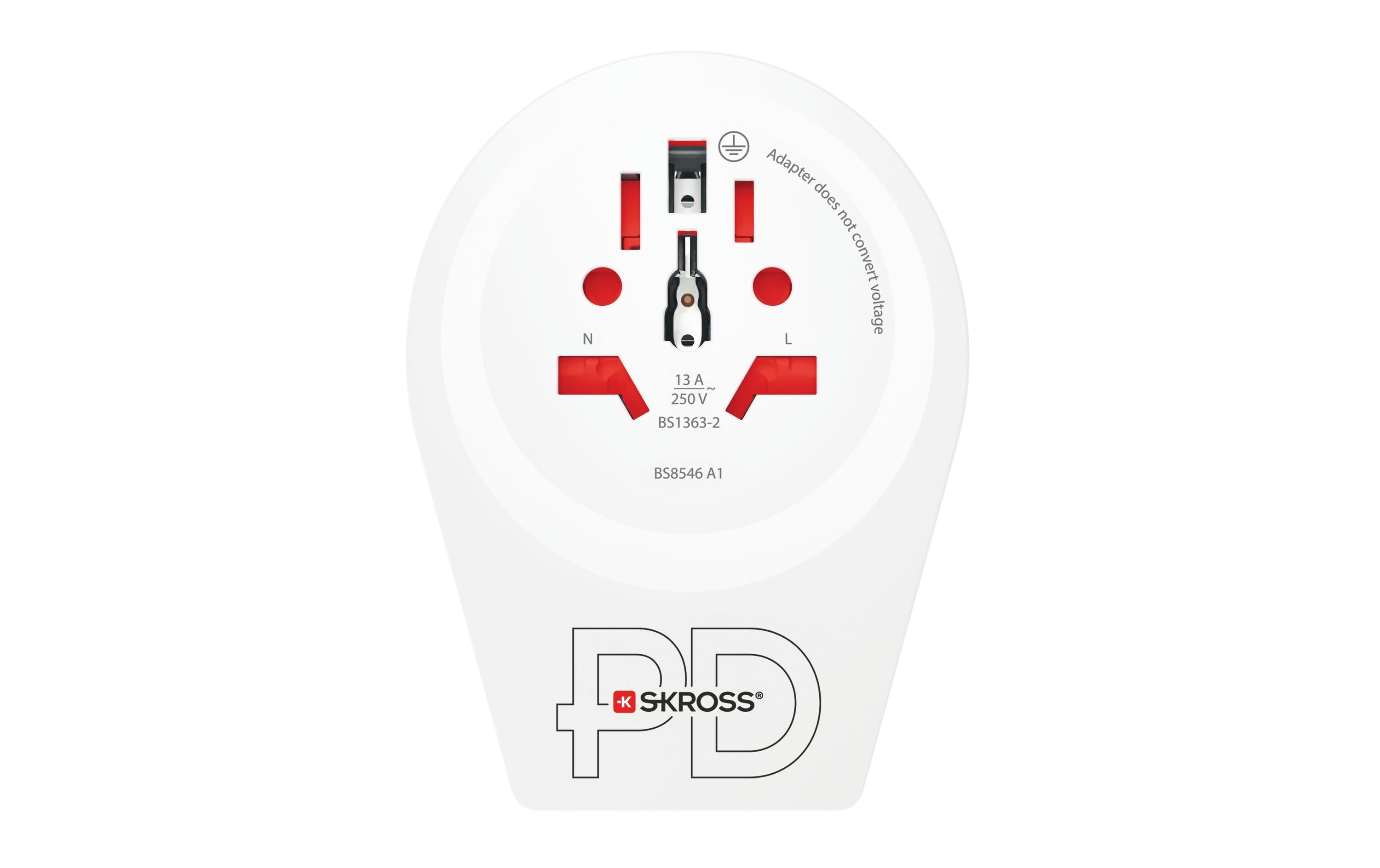 SKROSS Reiseadapter Country World / Europe, USB
