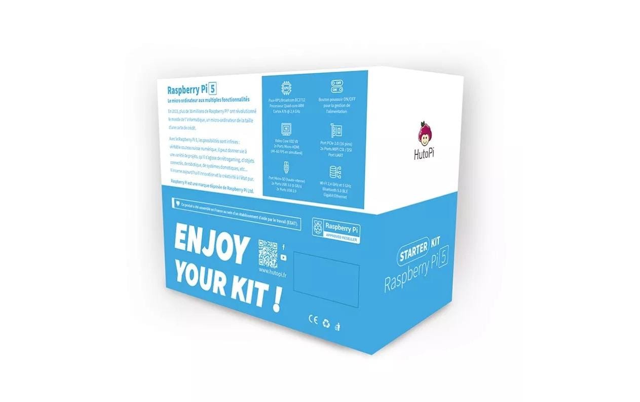 HutoPi Starter Kit Raspberry Pi 5 16 GB HutoPi Starter Kit Raspberry Pi 5 16 GB