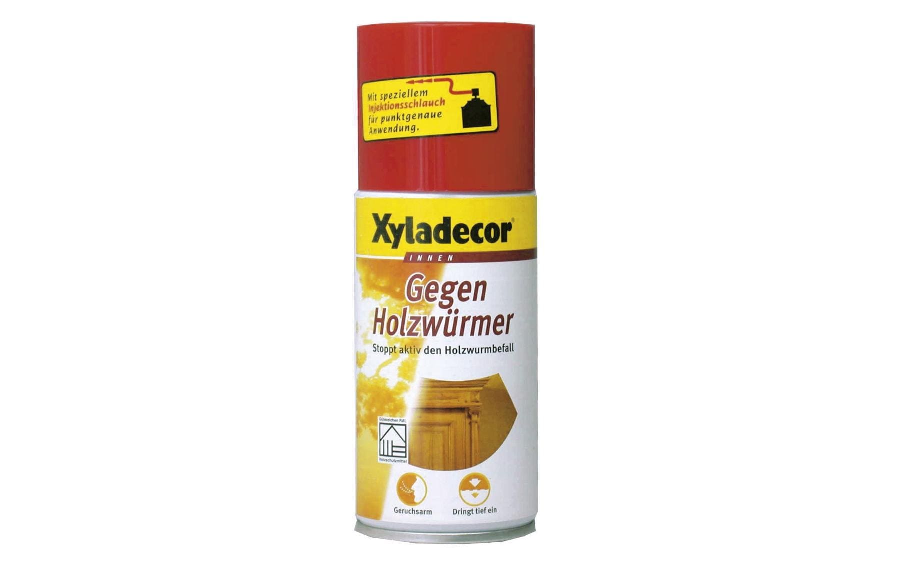 Xyladecor Schutzlack gegen Holzwürmer Farblos, 250 ml Xyladecor Schutzlack gegen Holzwürmer Farblos, 250 ml
