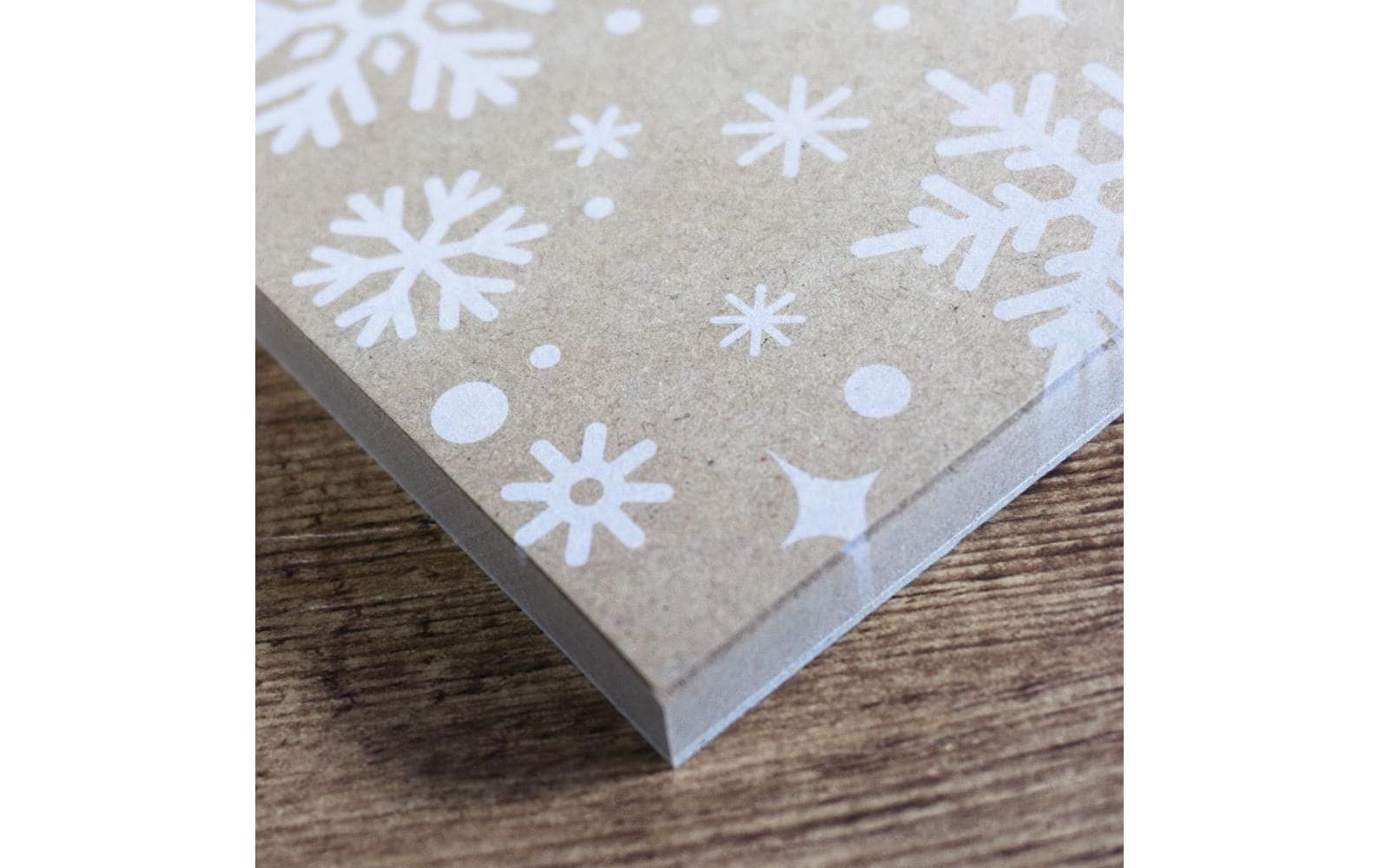 Trendform Tischset Snowflakes 29.7 cm x 42 cm, Beige