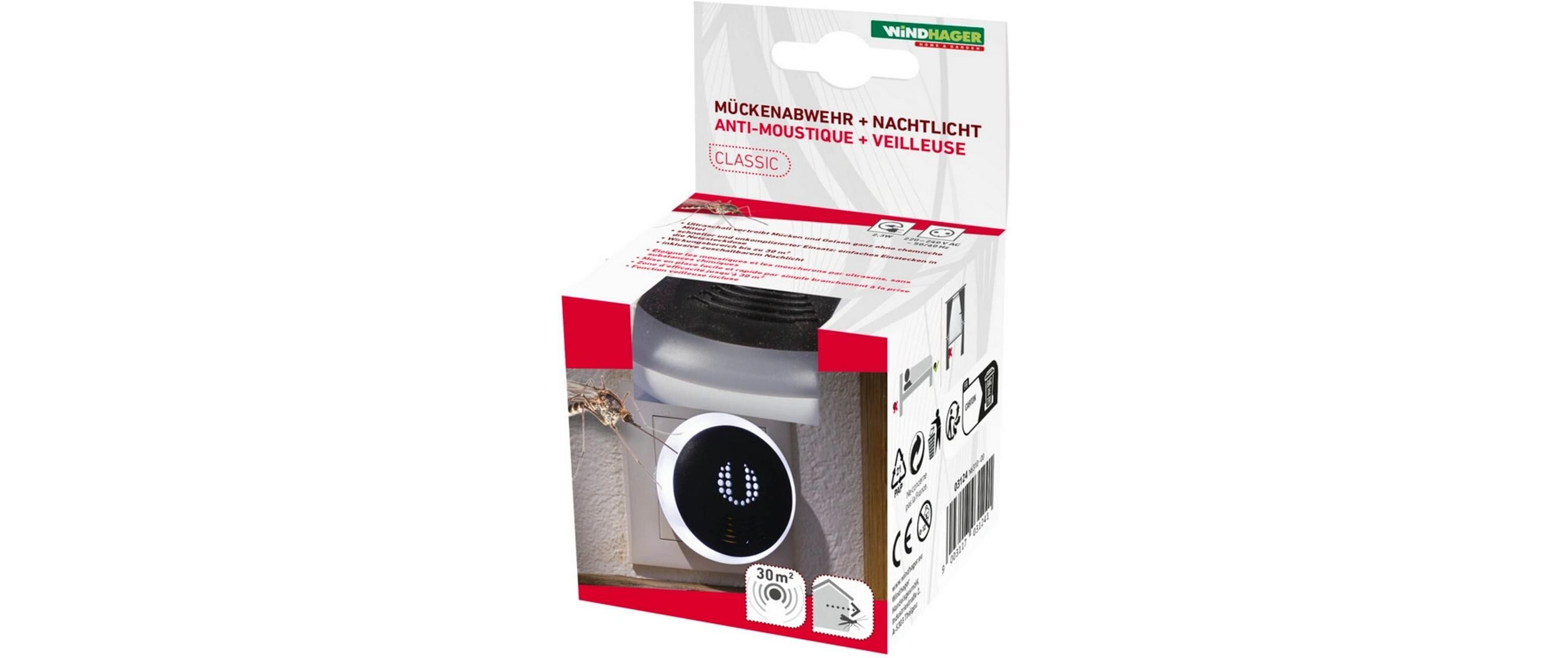 Windhager Mückenabwehr + Nachtlicht Classic