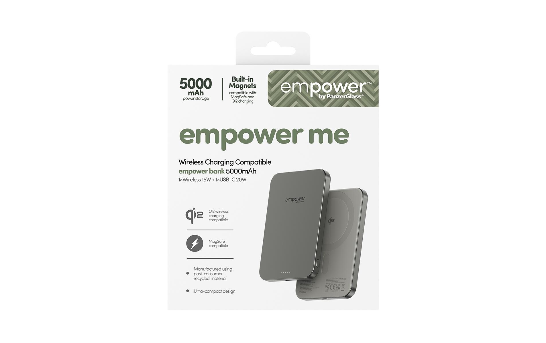 emPower by PanzerGlass Powerbank Titanium 5000 mAh