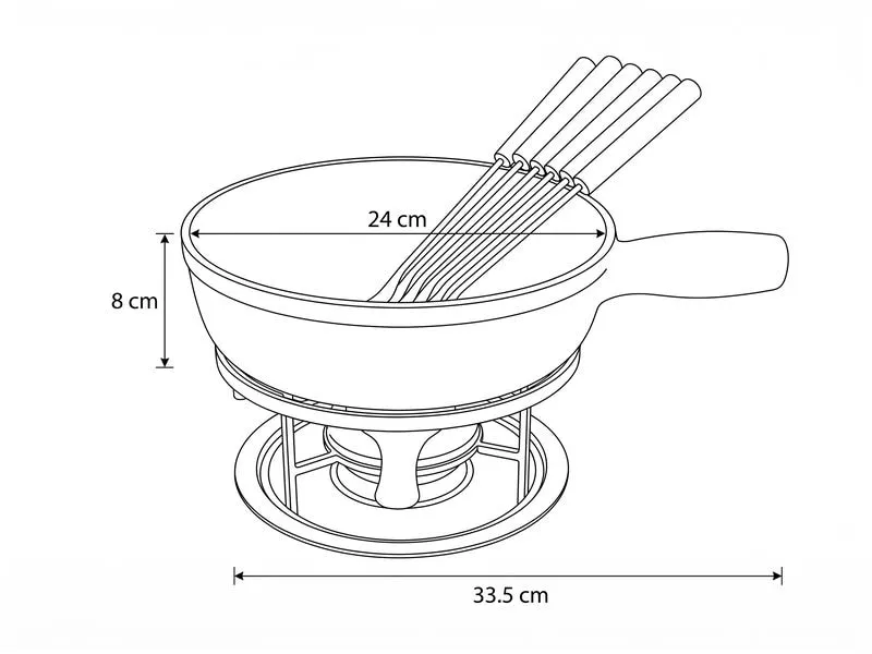 COCON Käsefondue-Set 6 Personen, Rot COCON Käsefondue-Set 6 Personen, Rot