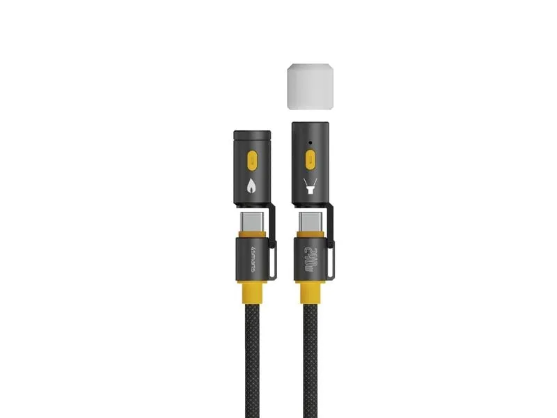 4smarts 3in1 USB-C Kabelset Explorer USB C - USB C 1.5 m