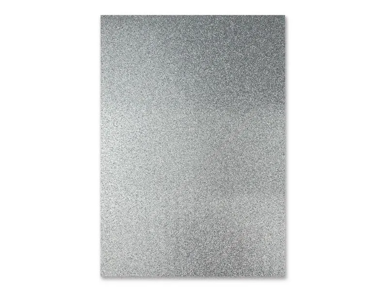 URSUS Glitzerkarton A4, 300 g/m², 10 Blatt, Silber URSUS Glitzerkarton A4, 300 g/m², 10 Blatt, Silber